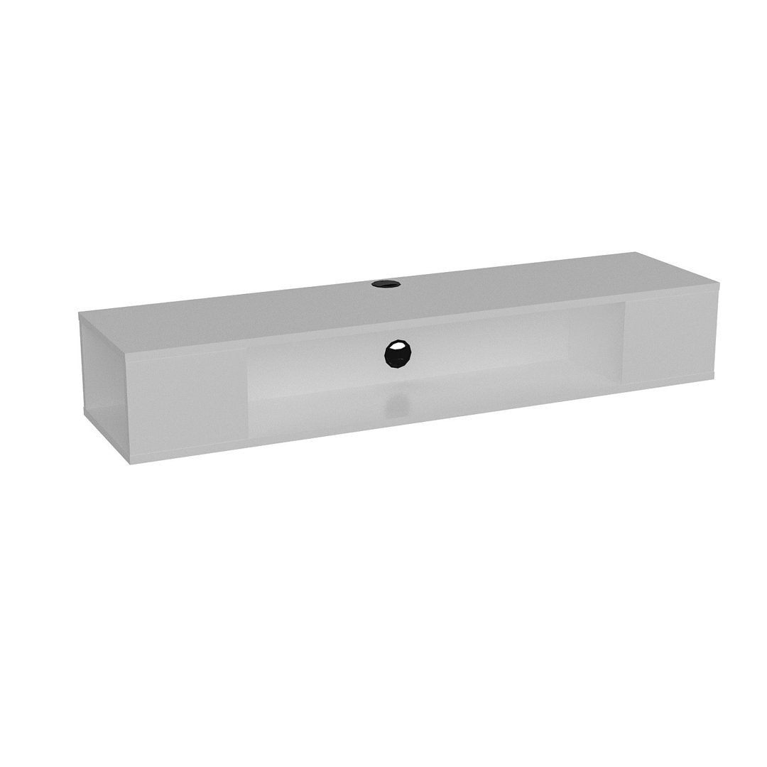 Abbie-Jane Floating TV Stand for TVs up to 70" Ebern Designs Color: White