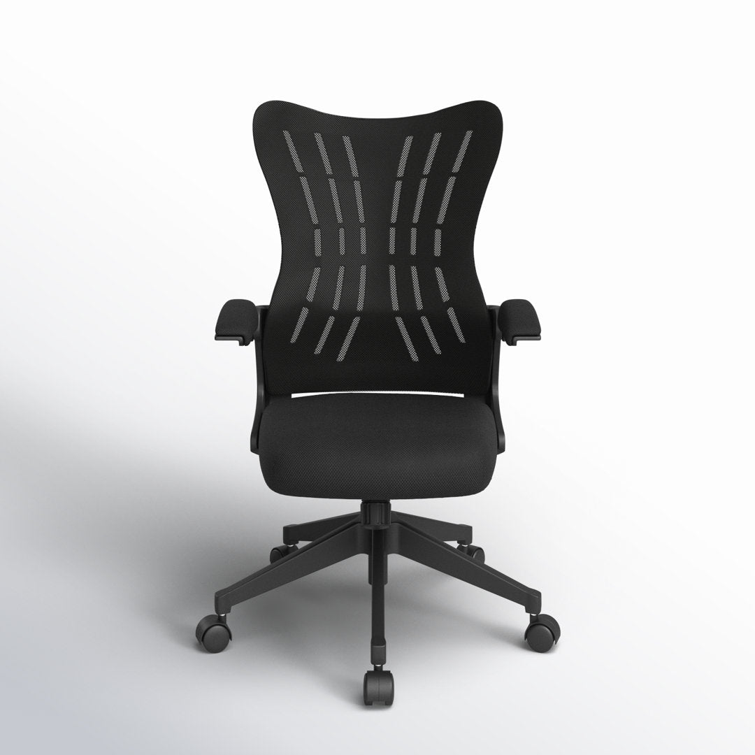 Sheffield Mesh Task Chair Upper Square™ Upholstery Color: Black