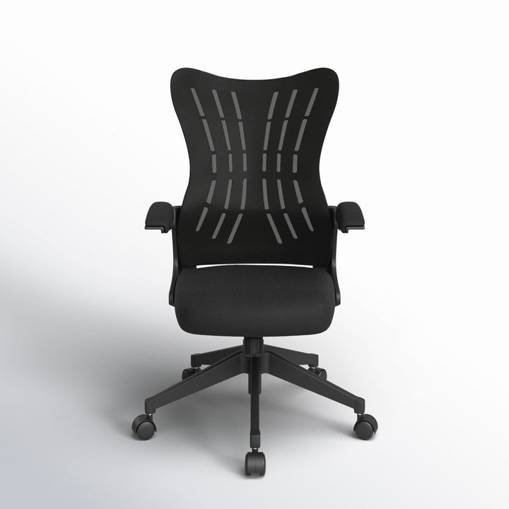 Sheffield Mesh Task Chair Upper Square™ Upholstery Color: Black