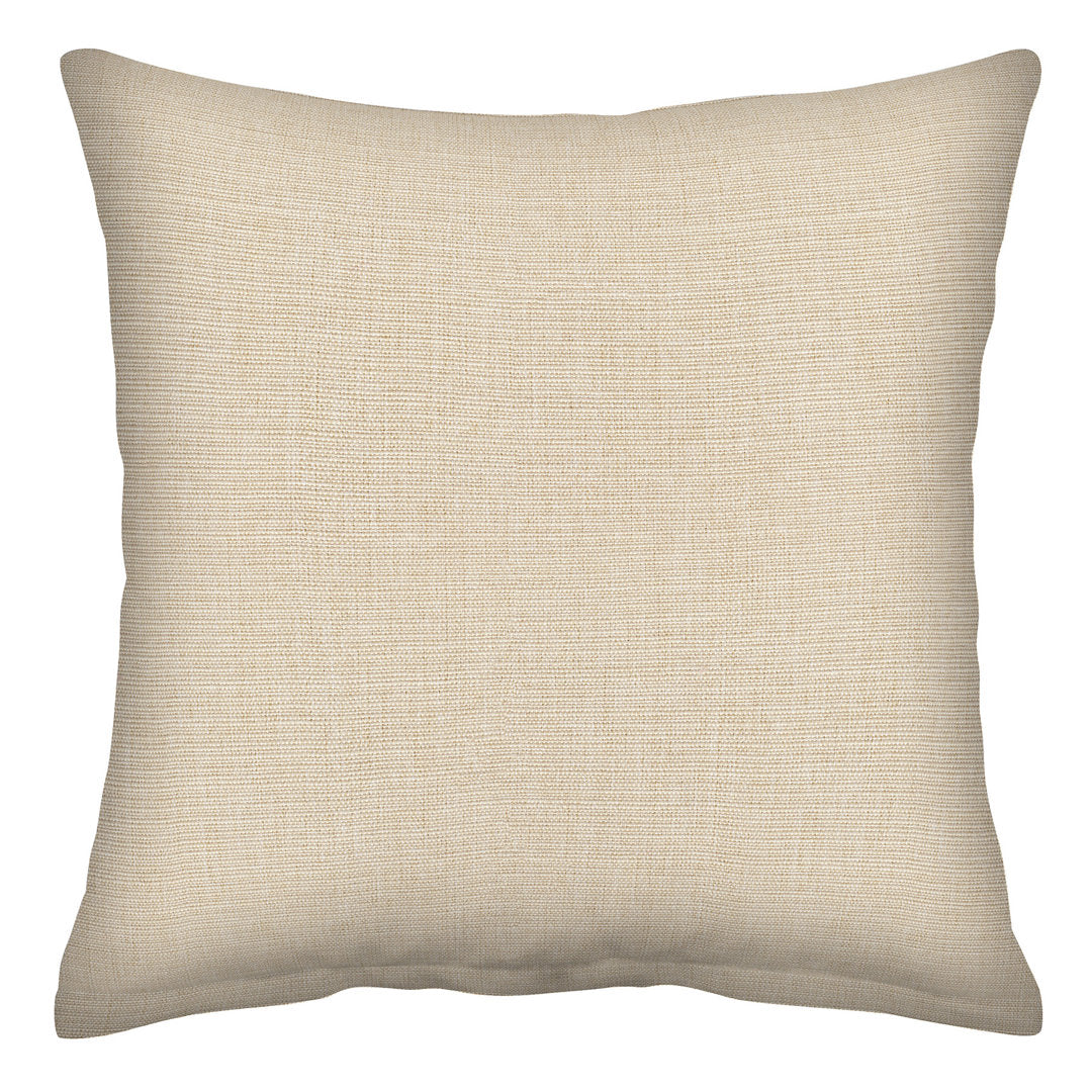 Textured Solid Toss Pillow (Set of 2) Honeycomb Color: Almond Size: 17"W x 17"L