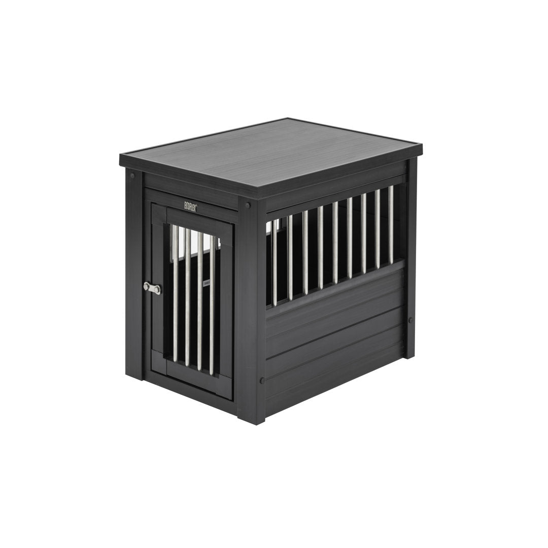 Southwick ECOFLEX® Furniture-Style Dog Crate – End Table Design Archie & Oscar™ Color: Espresso Size: Small (22" H x 18.1" W x 23.6" D)