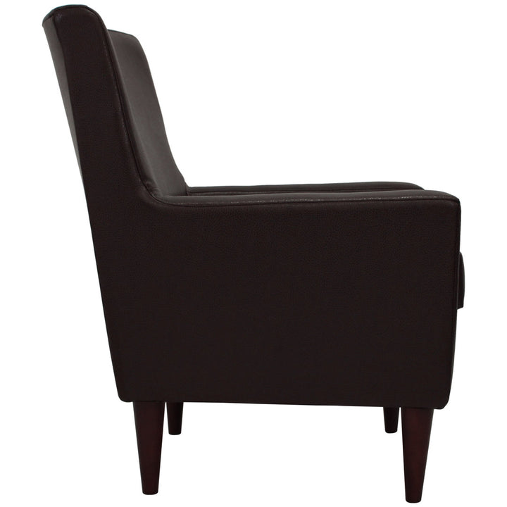 Donham Wide Armchair Zipcode Design™ Upholstery Color: Walnut