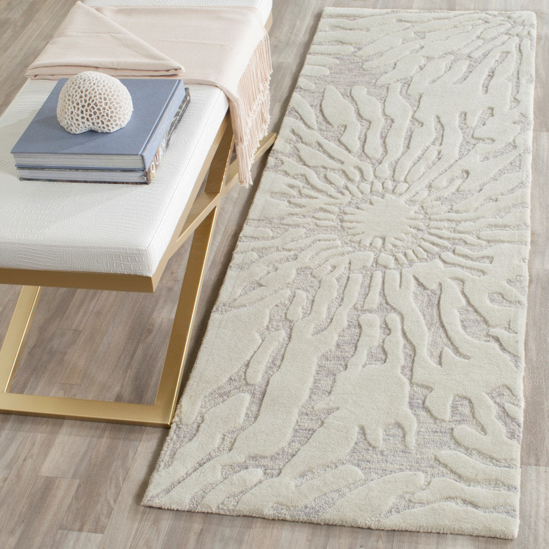 Jefferson Hand Tufted Wool Abstract Rug Wrought Studio™ Rug Size: Runner 2'3" x 7'