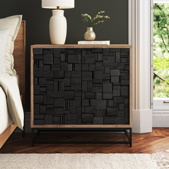 Maisara Iron 2 - Door Accent Cabinet Joss & Main