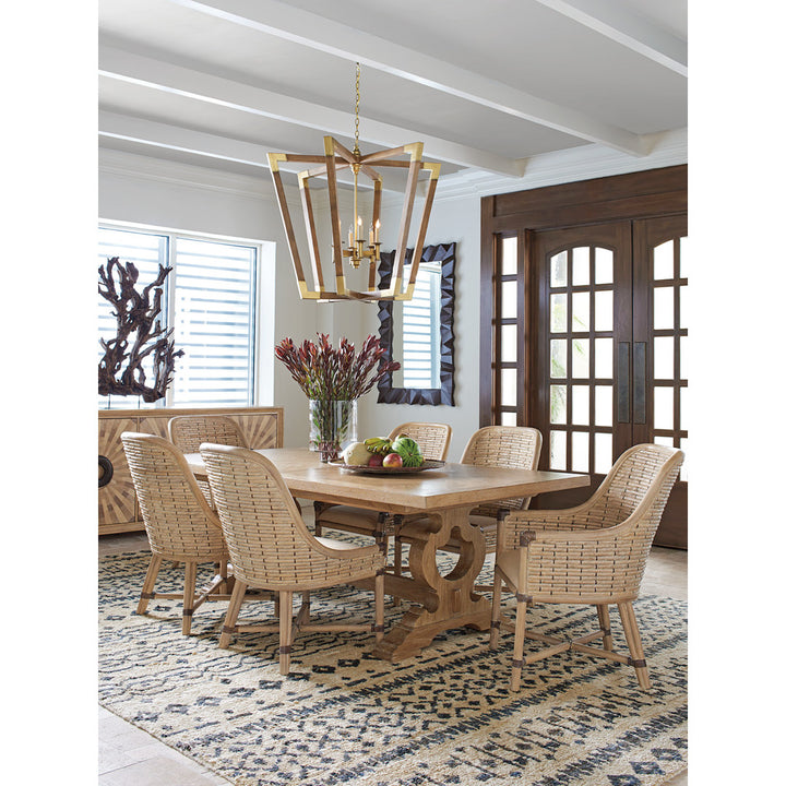 Los Altos Farmington Rectangular Dining Table Tommy Bahama Home