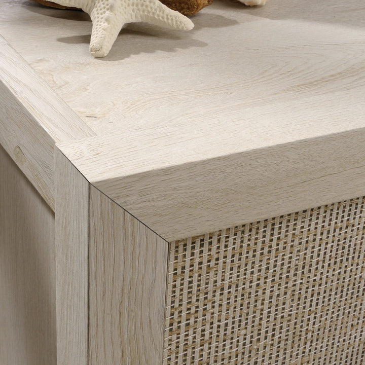 Tisdall 1 - Drawer Nightstand in Chalked Chestnut Rosecliff Heights Color: Chalked Chestnut