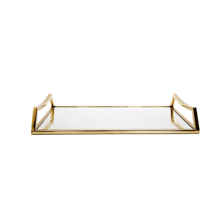 Frohmut Mirror Vanity Tray Mercer41 Finish: Gold