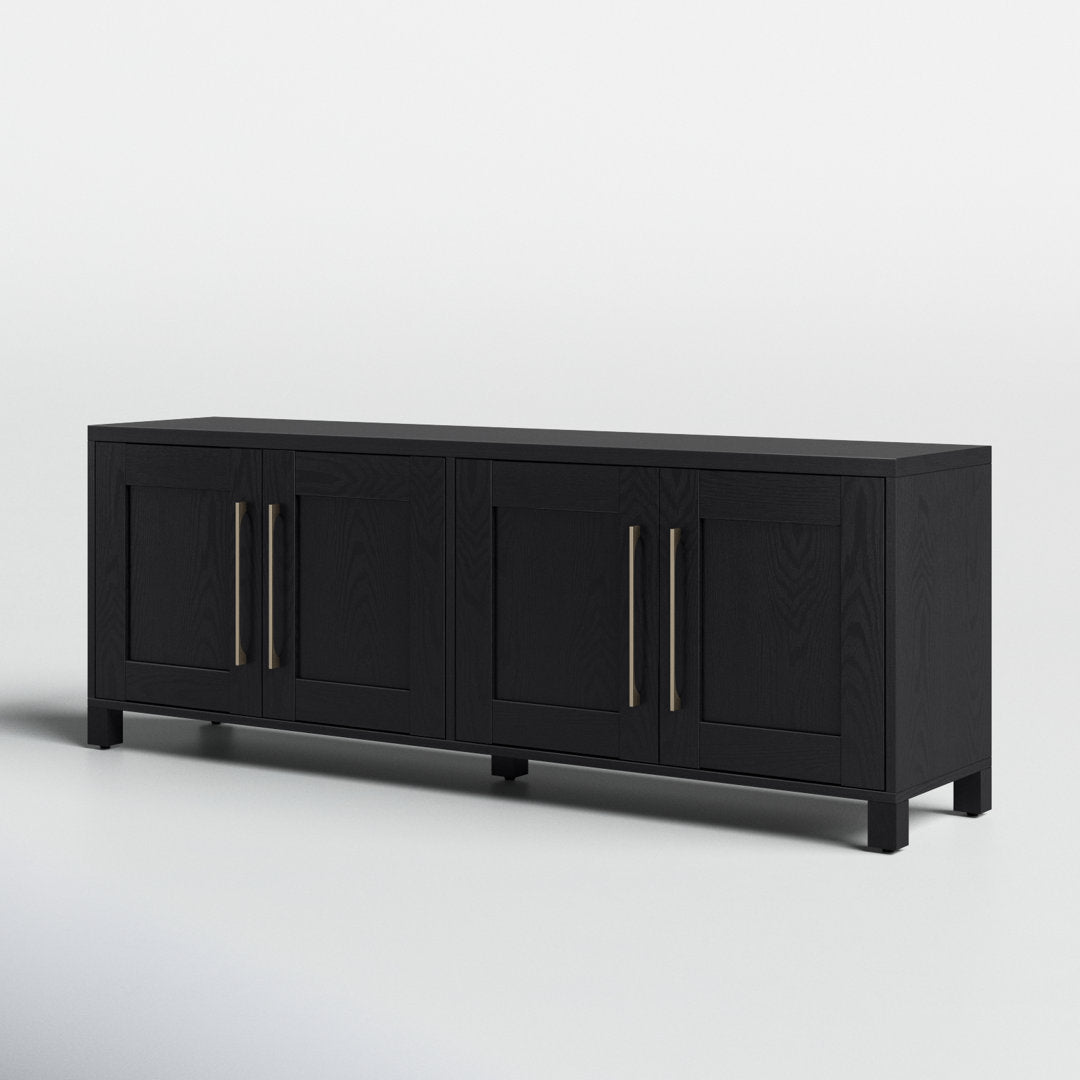 Chabot TV Stand for TVs up to 78" Latitude Run® Color: Black Grain