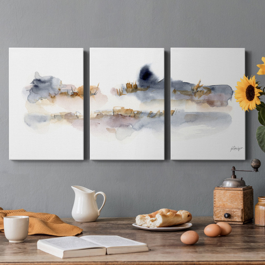 Reeds & Cattails I- Premium Gallery Wrapped Canvas - Ready To Hang Red Barrel Studio® Size: 60" H x 120" W x 1" D