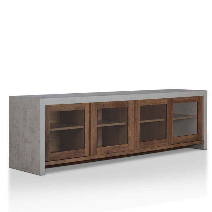 Tyree TV Stand for TVs up to 70" Mercury Row® Color: Distressed Walnut