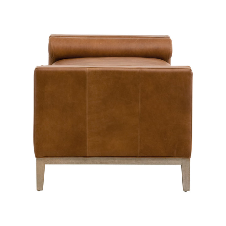 Jionni Genuine Leather Two Square Arm Chaise Lounge Corrigan Studio®