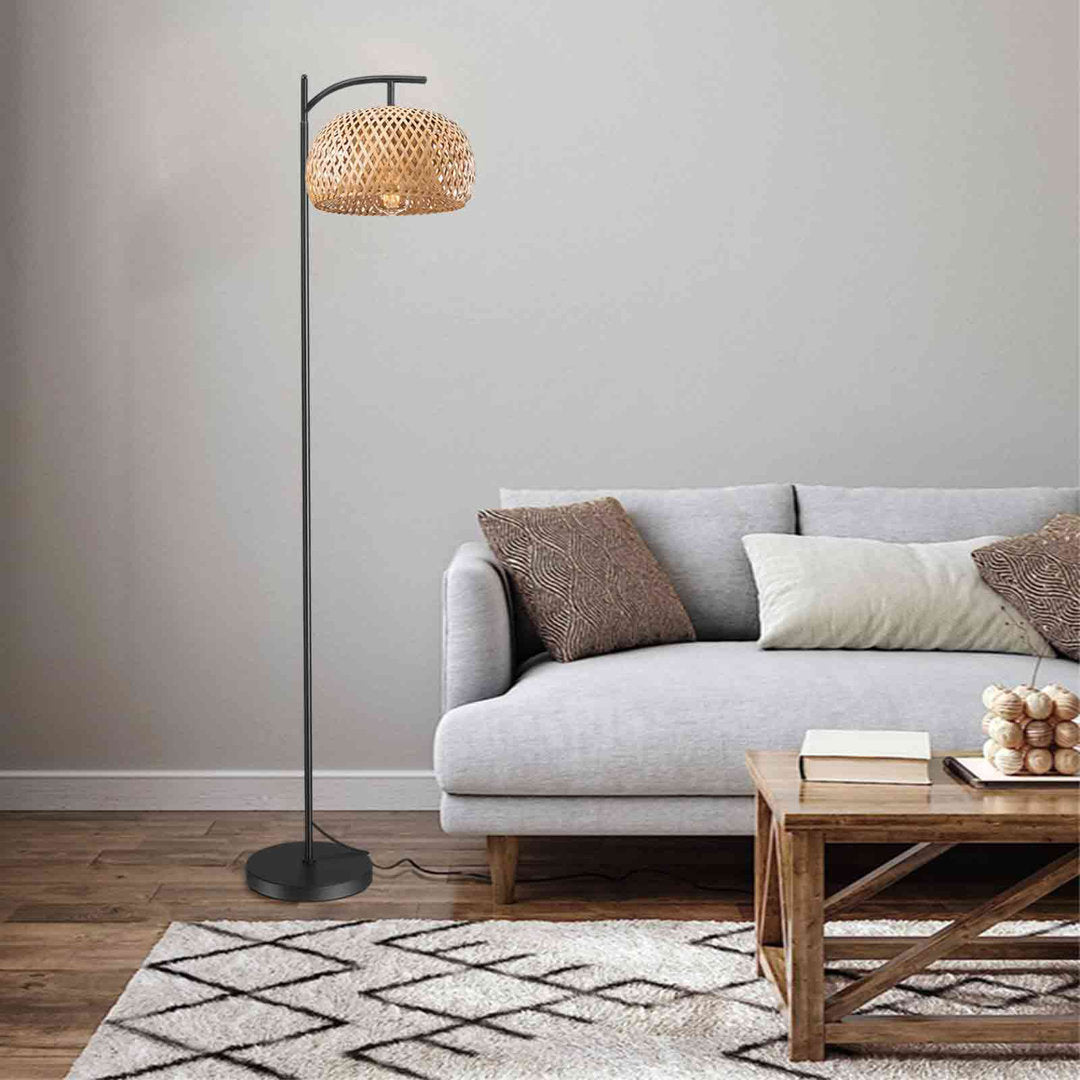 Kuniza 59" Reading Floor Lamp Bay Isle Home™