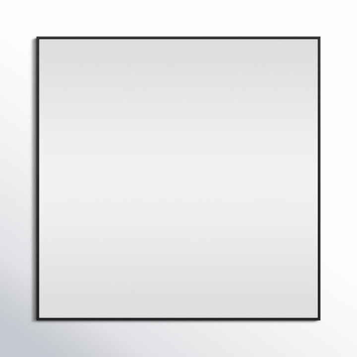 Valparaiso Accent Mirror Wade Logan® Size: 48"  x 48"  Finish: Black
