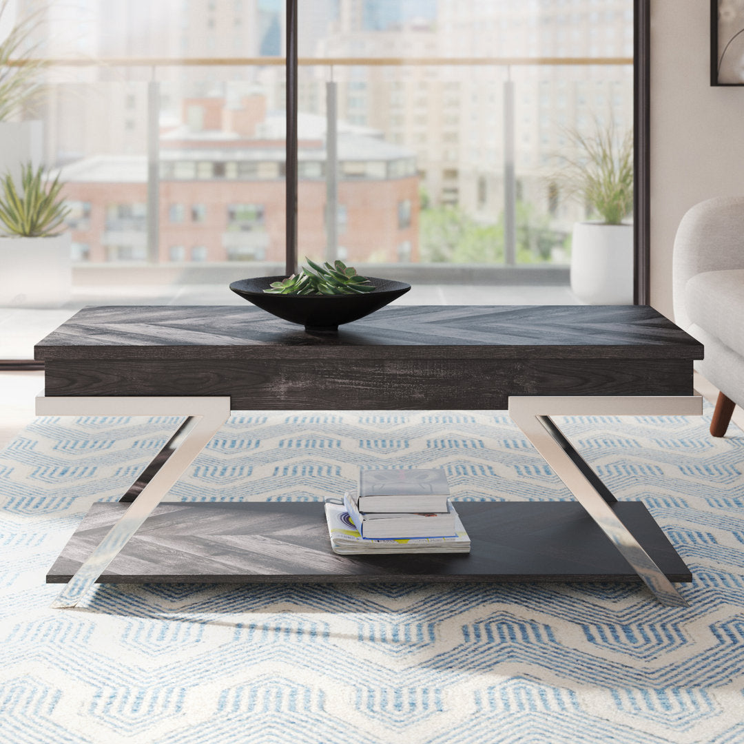 Adcock Lift Top Extendable Coffee Table with Storage Wade Logan®