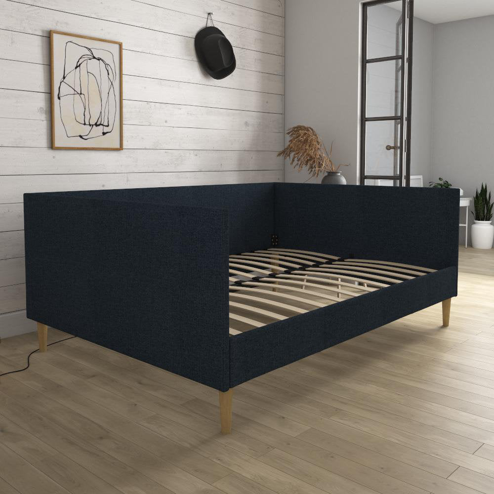 Chadlee Daybed Mercer41 Color: Navy Size: Twin