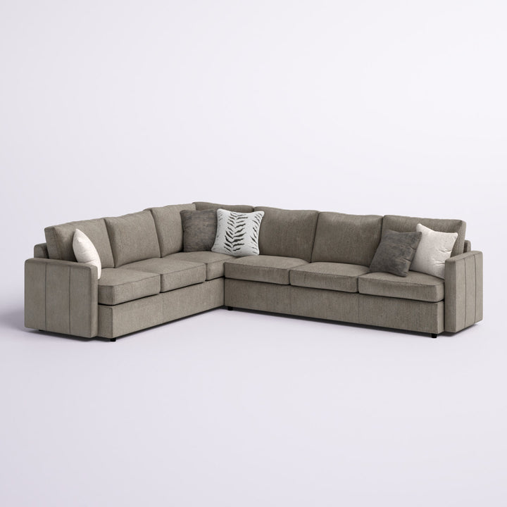 Gaiser 102" Wide Corner Sectional in Goliath Mica Mistana™