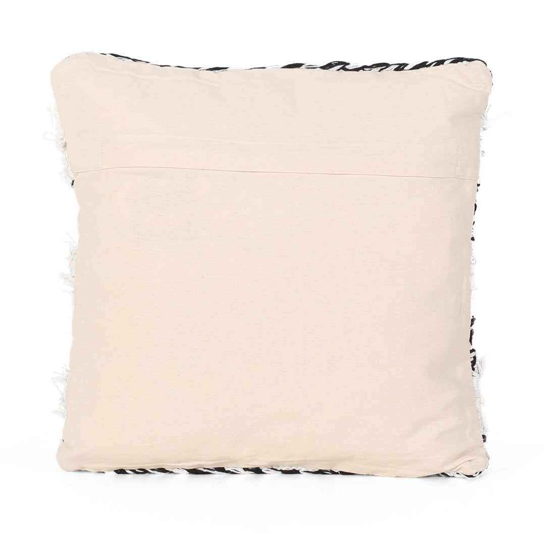 Cannock Boho Cotton Throw Pillow Cover Dakota Fields