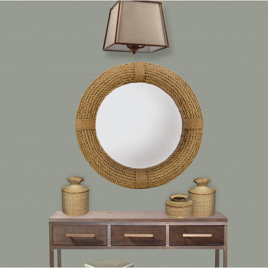 Alyene Round Accent Wall Mirror Longshore Tides