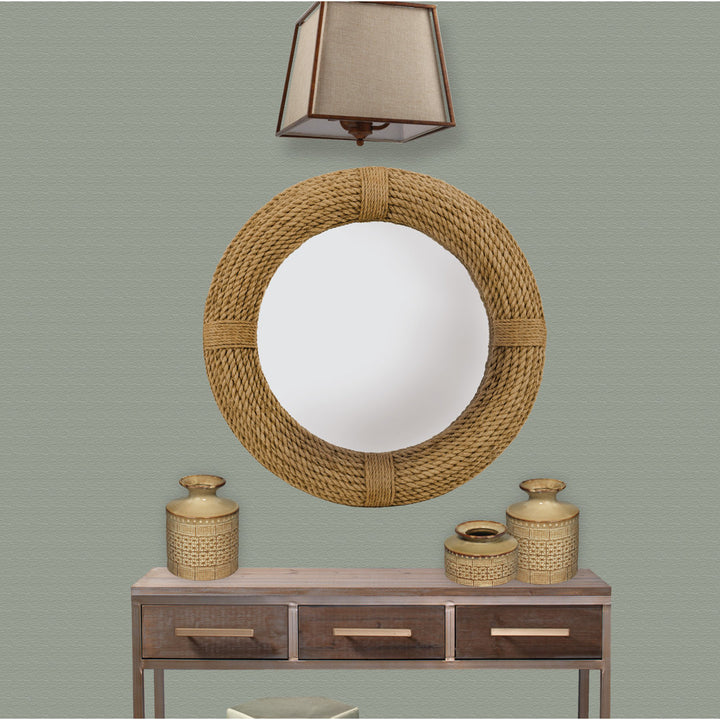 Alyene Round Accent Wall Mirror Longshore Tides
