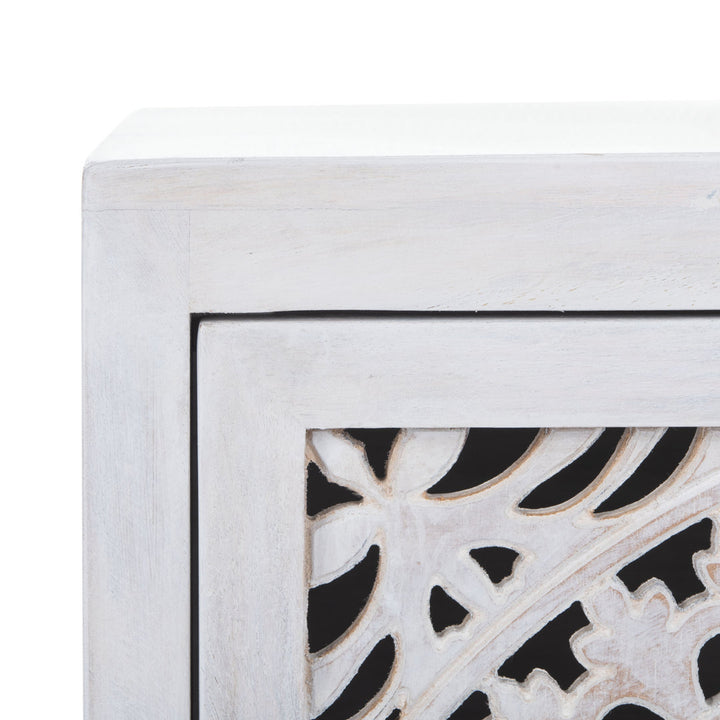 Etherson Nightstand Bungalow Rose Color: White Wash