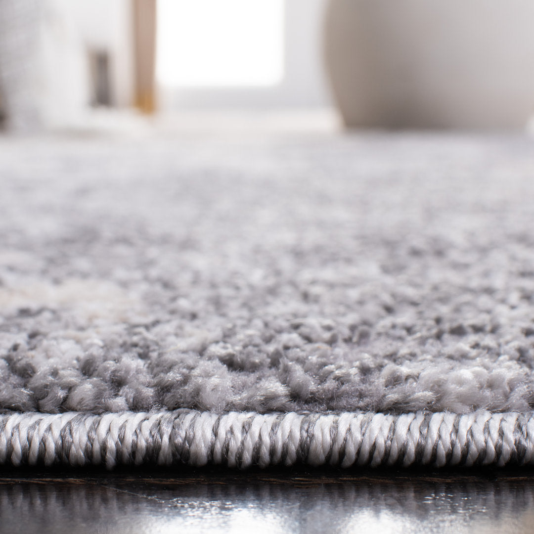 Hassell Abstract Light Gray/Gray Area Rug Trent Austin Design® Rug Size: Square 7'1"