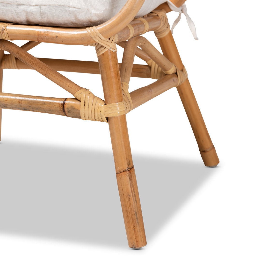 Benicia Modern Bohemian Rattan Dining Chair Wholesale Interiors