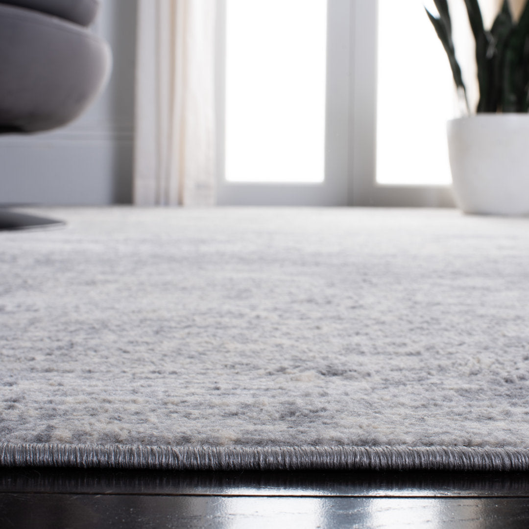 Addison Gray/Ivory Area Rug Steelside™ Rug Size: Rectangle 8' x 10'