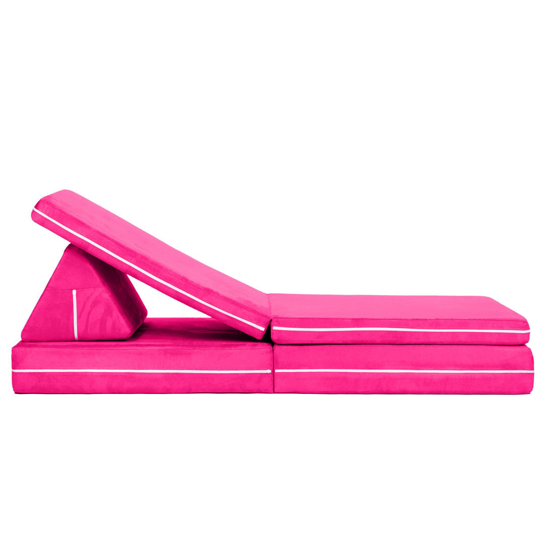Marrero  Zipline Playscape - Imaginative Furniture Playset for Creative Kids Isabelle & Max™ Color: Fuchsia
