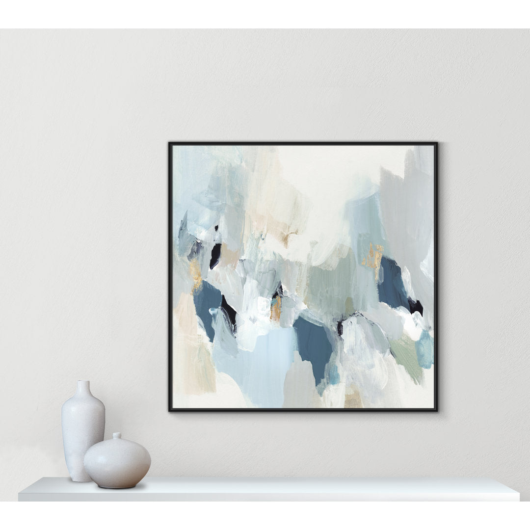 Little Talks II by Isabelle Z - Picture Frame Print on Canvas Casa Fine Arts Size: 46.5" H x 46.5" W x 2" D Format: Black Framed Canvas