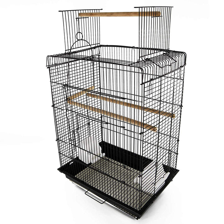 Cairns Steel Convertible Play Top Parakeet Bird Cage with Handles Tucker Murphy Pet™