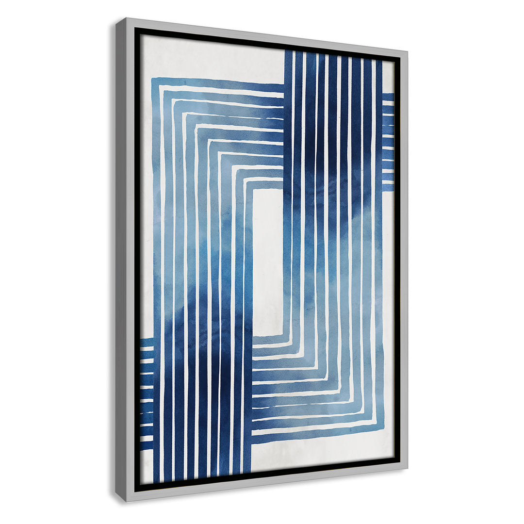 In Unison by Eva Watts - Painting Print Joss & Main Size: 19.5" H x 13.5" W x 2" D Format: Silver Framed Canvas