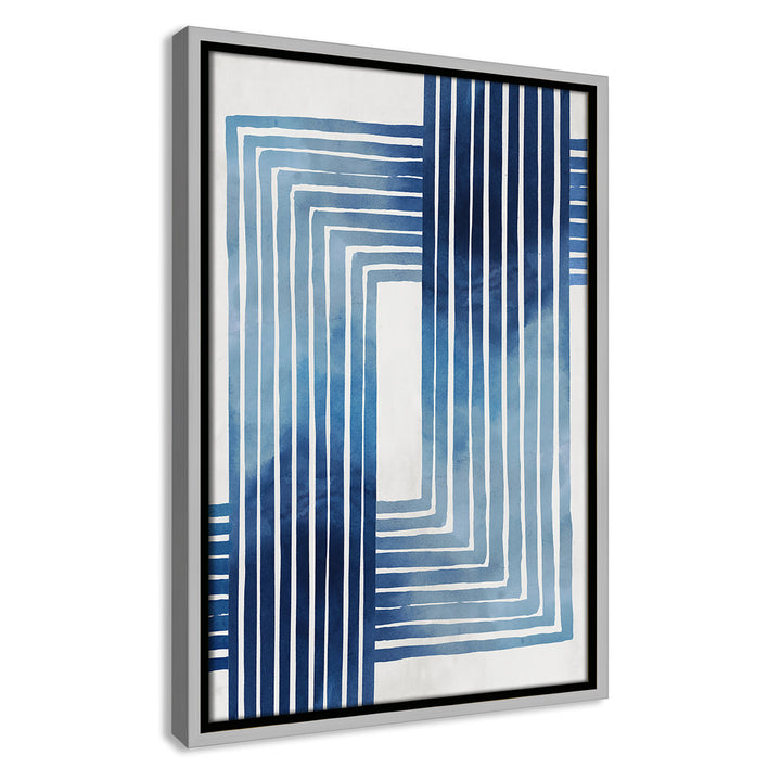 In Unison by Eva Watts - Painting Print Joss & Main Size: 19.5" H x 13.5" W x 2" D Format: Silver Framed Canvas