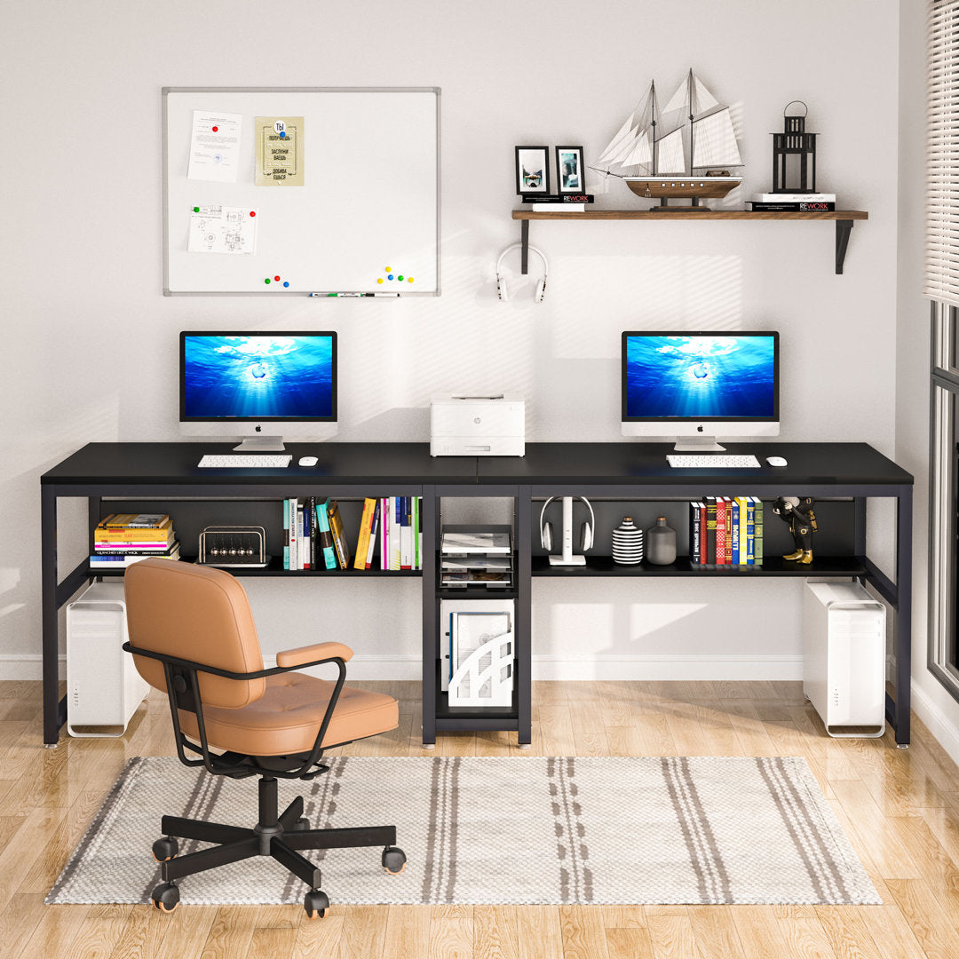 Rigueiro Desk 17 Stories Color (Top/Frame): Black