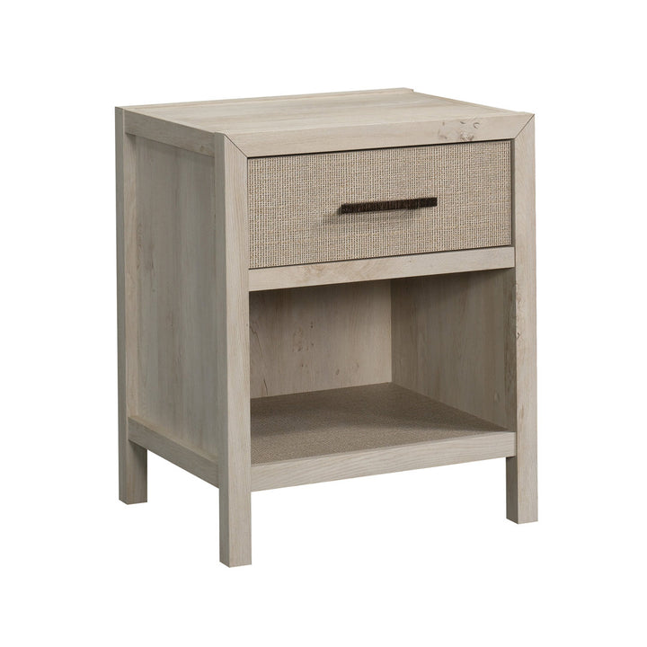 Tisdall 1 - Drawer Nightstand in Chalked Chestnut Rosecliff Heights Color: Chalked Chestnut