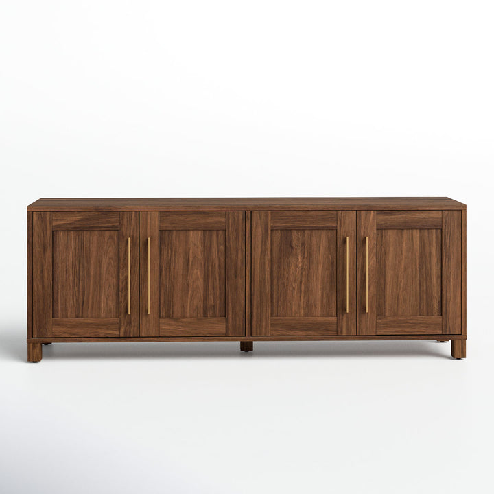 Chabot TV Stand for TVs up to 78" Latitude Run® Color: Walnut