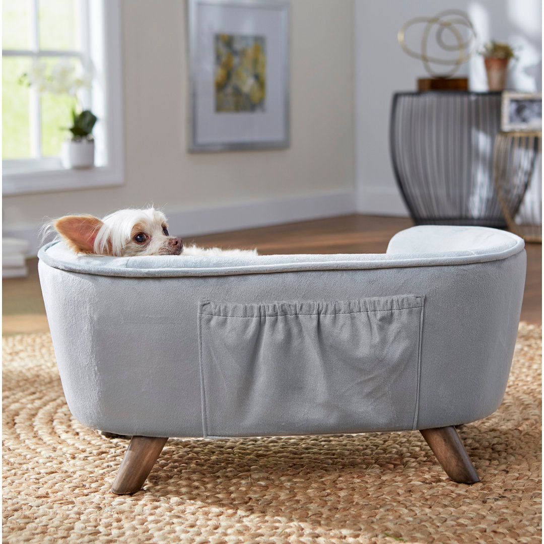 Heisler Dog Sofa Tucker Murphy Pet™ Color: Gray