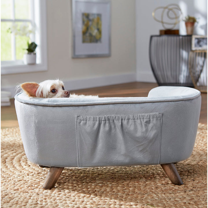 Heisler Dog Sofa Tucker Murphy Pet™ Color: Gray