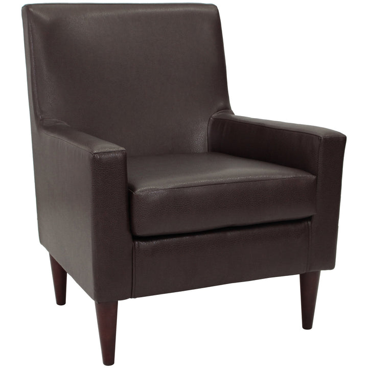 Donham Wide Armchair Zipcode Design™ Upholstery Color: Walnut
