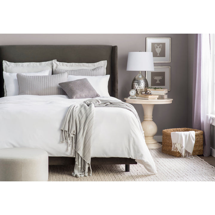Tilly Upholstered Bed Joss & Main Color: Classic Pewter Performance Velvet Size: California King