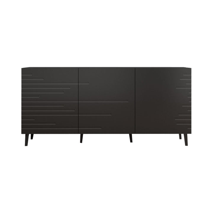 Nova 61" Sideboard Meble Furniture Color: Black
