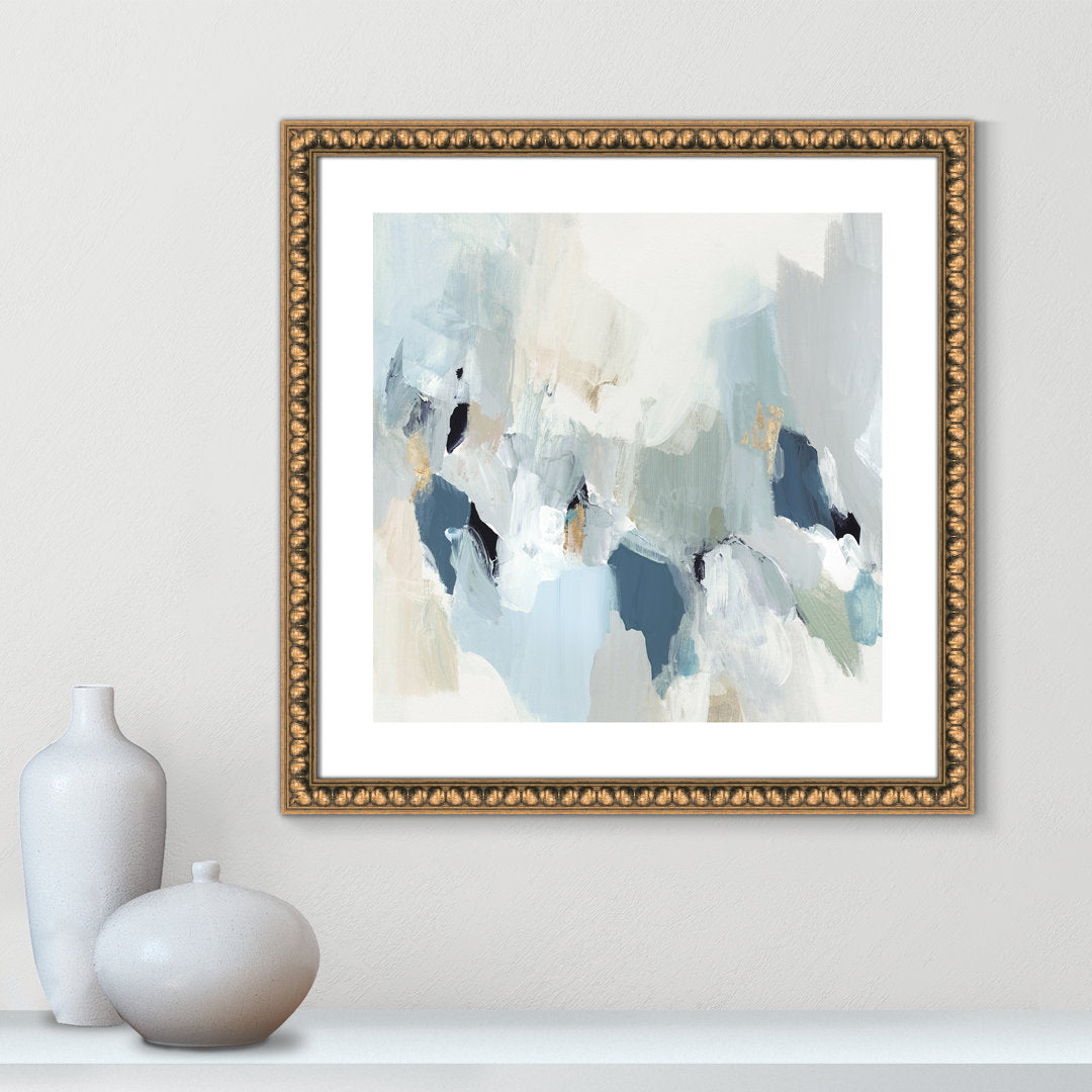 Little Talks II by Isabelle Z - Picture Frame Print on Canvas Casa Fine Arts Size: 24.75" H x 24.75" W x 1.13" D Format: Gold Bead Framed Paper