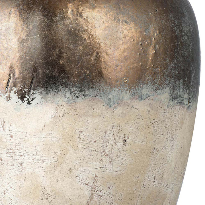 Libra Furlane Brown/Bronze 15.8" Ceramic Table Vase Joss & Main