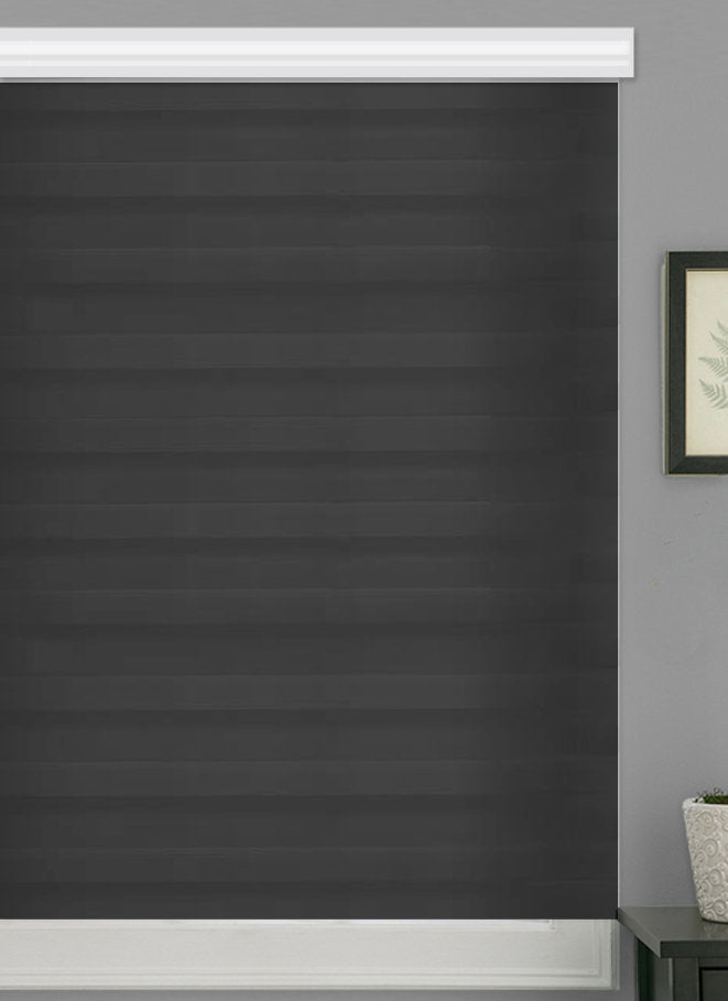 Robbe Semi-Sheer Roller Shade Wade Logan® Blind Size: 33"W x 84"L Finish: Black