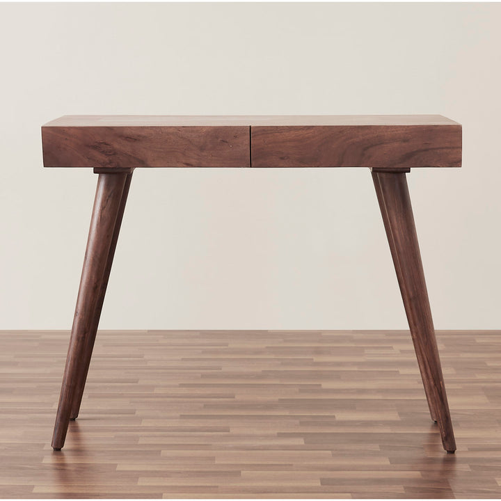 Chicago Desk Union Rustic Color: Walnut