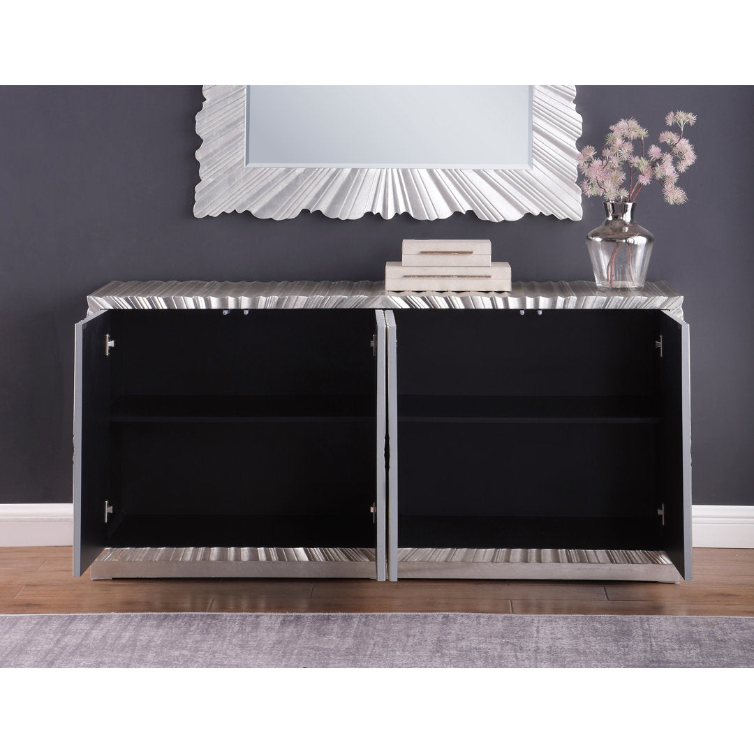 Anni 66'' Wide Sideboard Willa Arlo™ Interiors Color: Silver