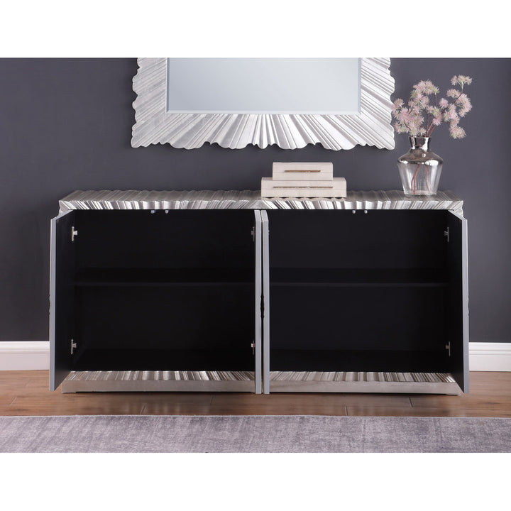Anni 66'' Wide Sideboard Willa Arlo™ Interiors Color: Silver