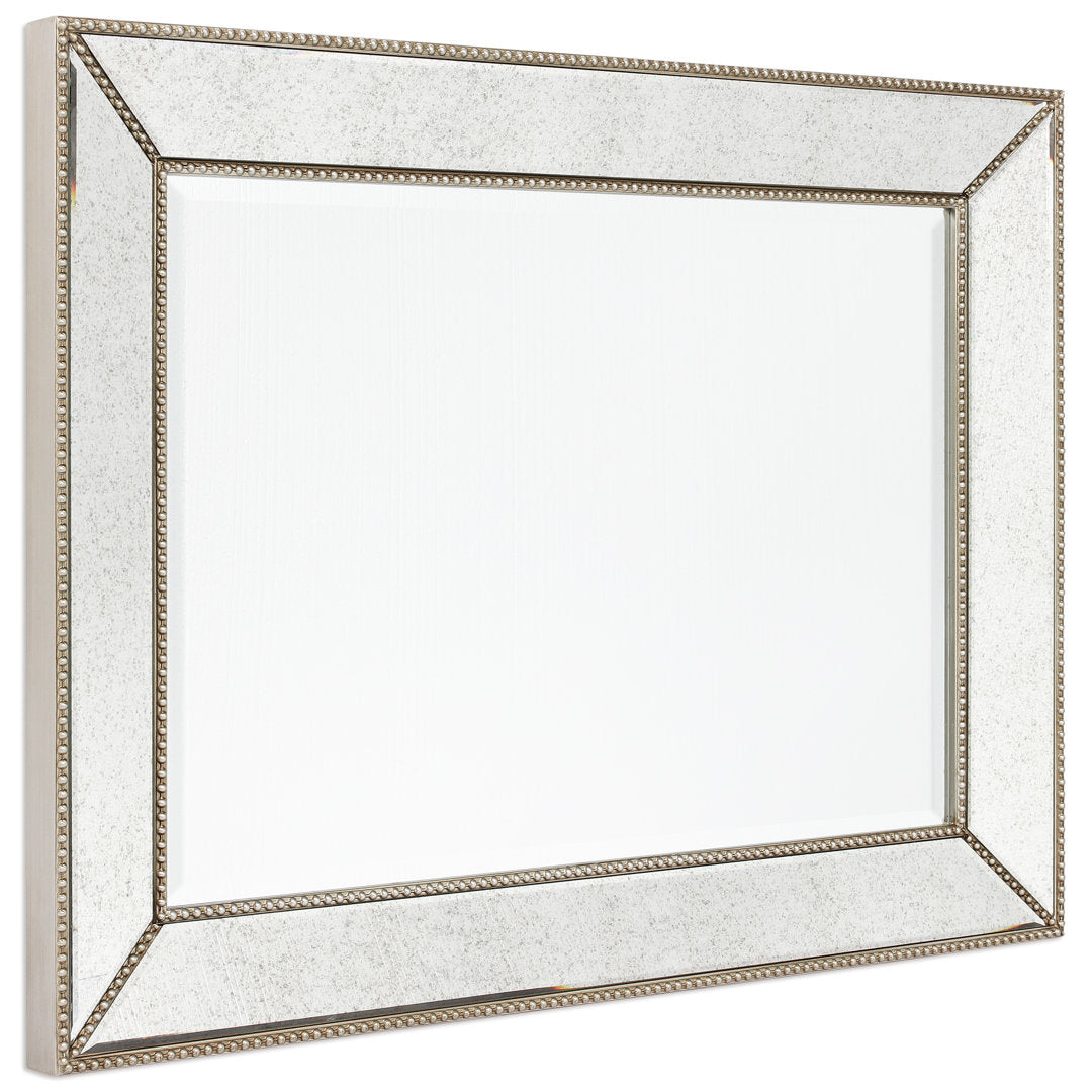 Heffernan Beveled Accent Mirror One Allium Way® Size: 40“ x 30"