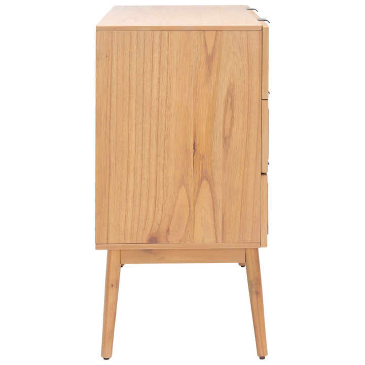 Keanu 3 Drawer 36" W Chest Sand & Stable™ Color: Brown