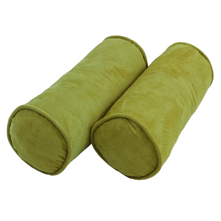 Bolster Pillow (Set of 2) Blazing Needles Color: Mojito Lime