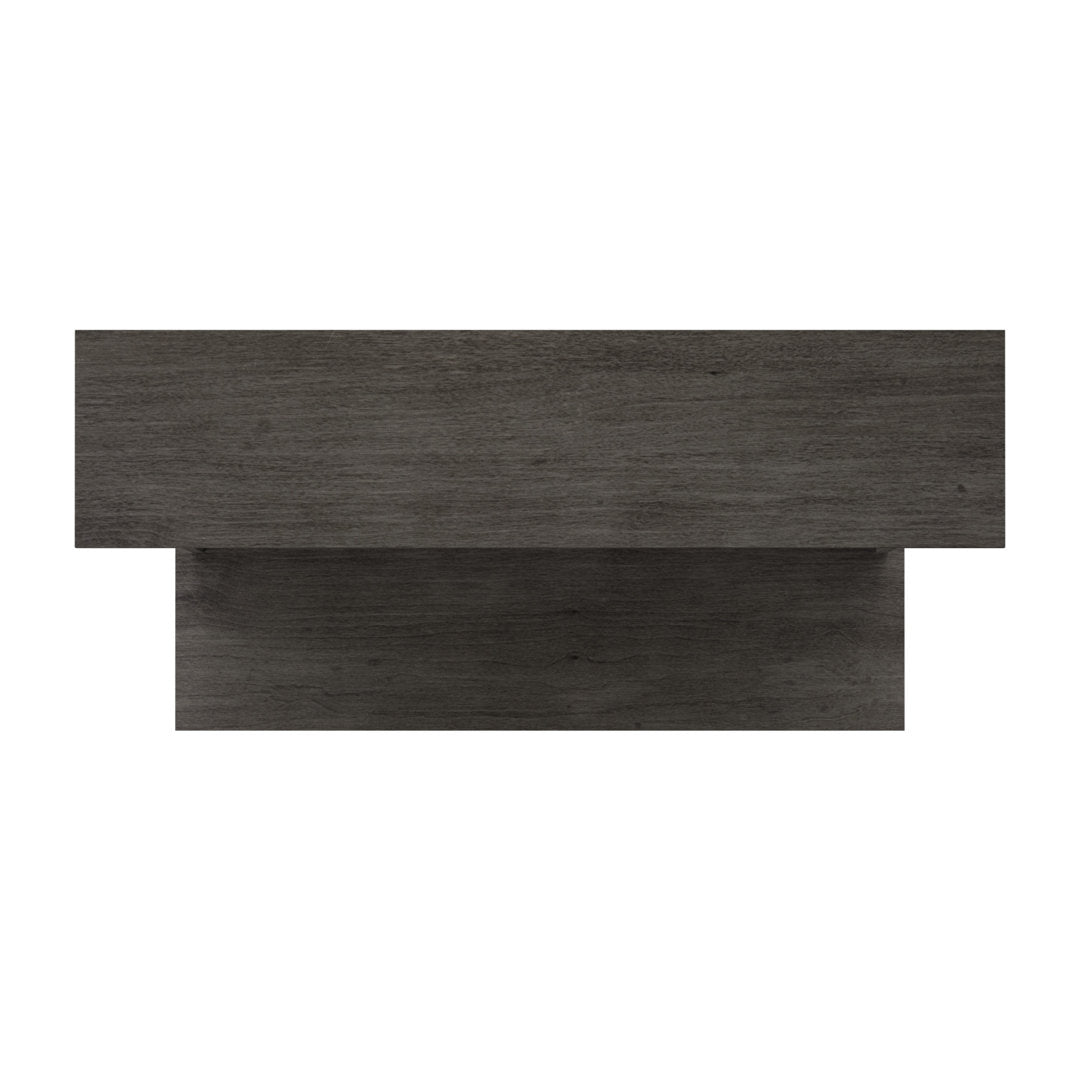 Bridget Hall Tree with Open Storage Sand & Stable™ Color: Weathered Gray